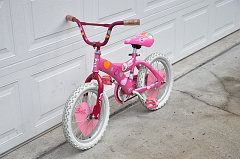 Girls 16 inch single speed